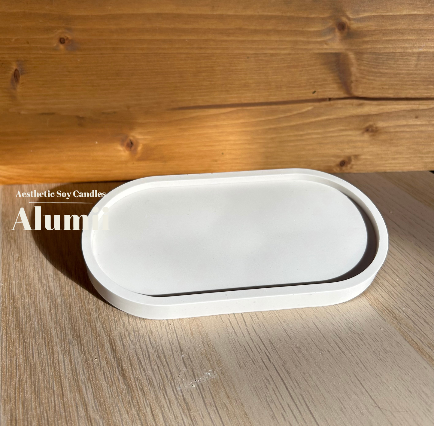 Jesmonite Oval Trinket Dish