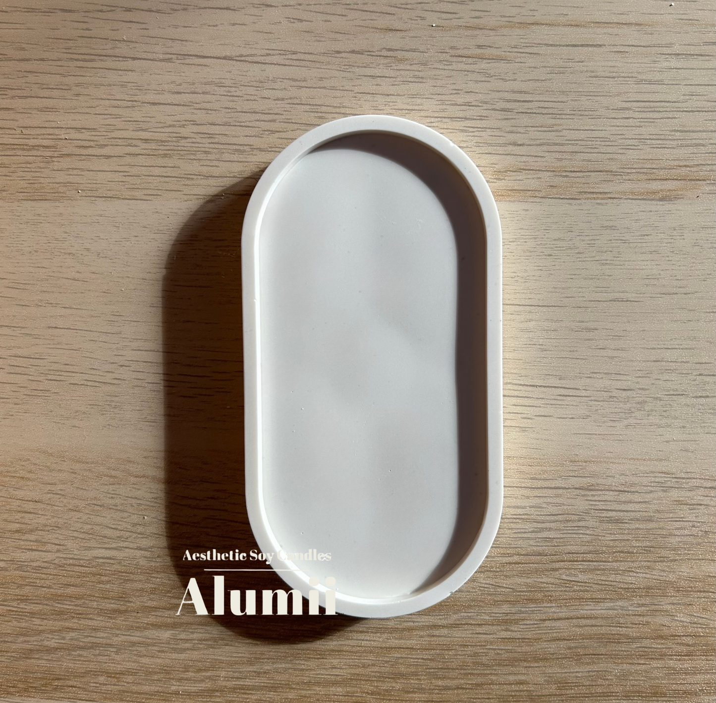 Jesmonite Oval Trinket Dish