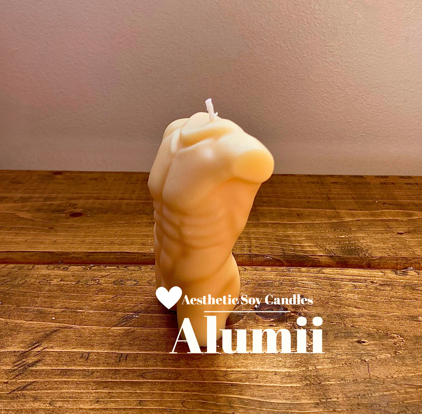 Naked Male Form Candle