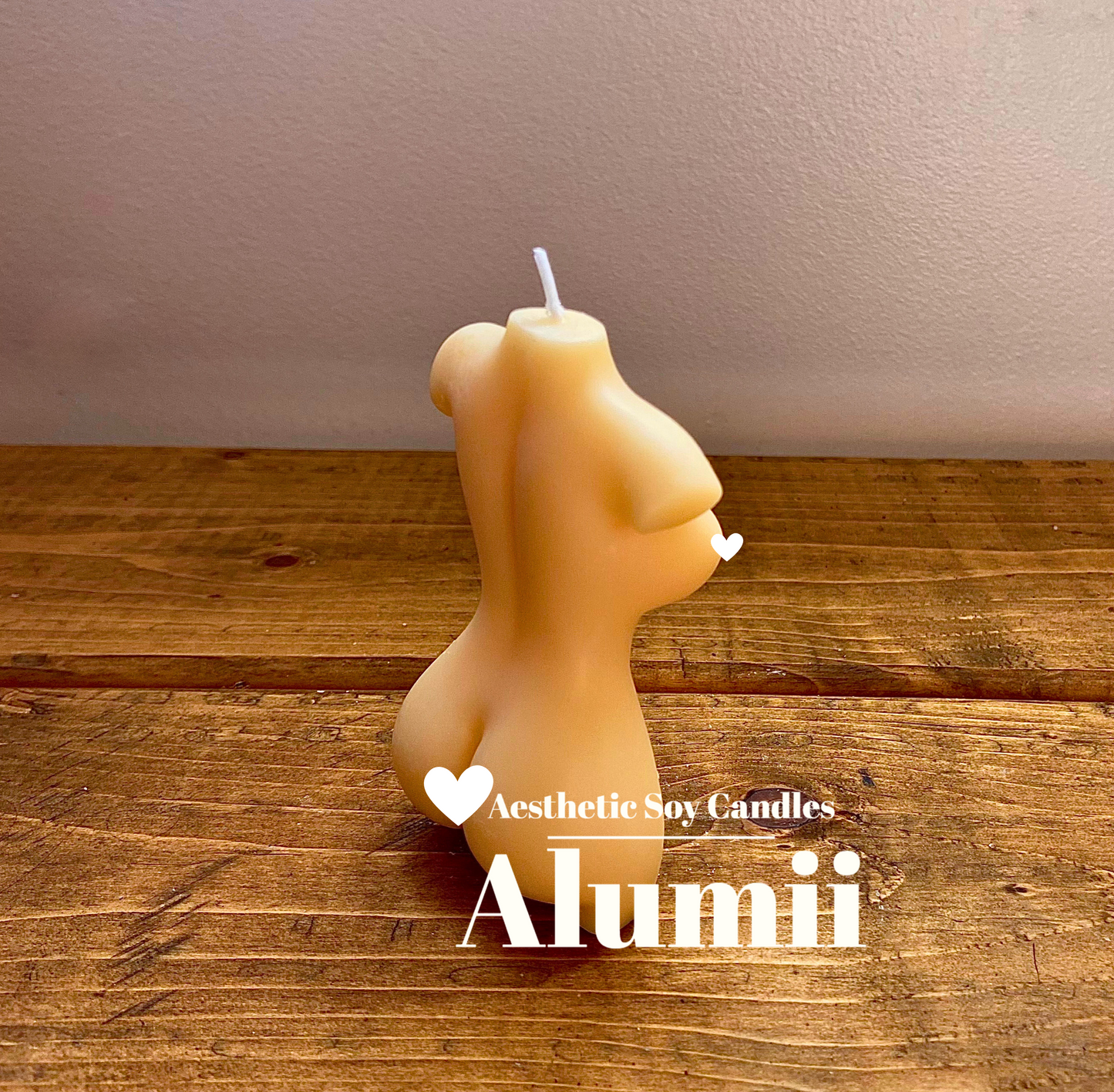 Naked Female Form Candle