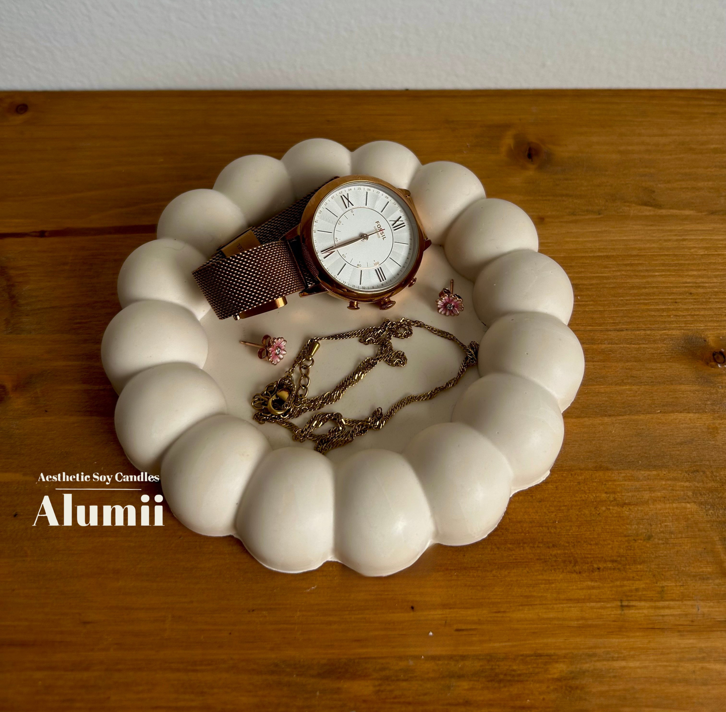 Jesmonite Tray - Big Bubble Tray