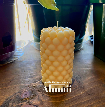 Tall Bubble Column Candle